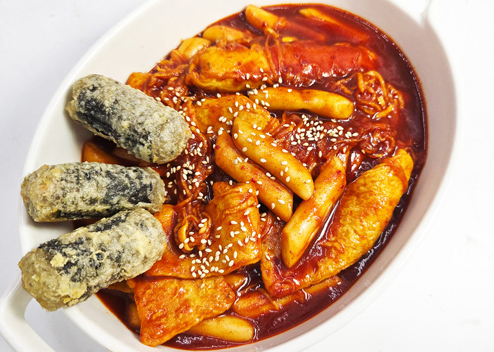 광장시장 무채 떡볶이