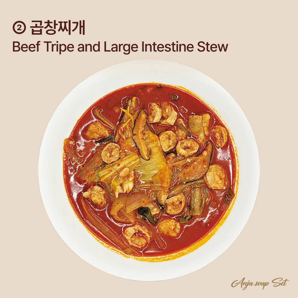 Korean Chaser Soups 3 Types Set