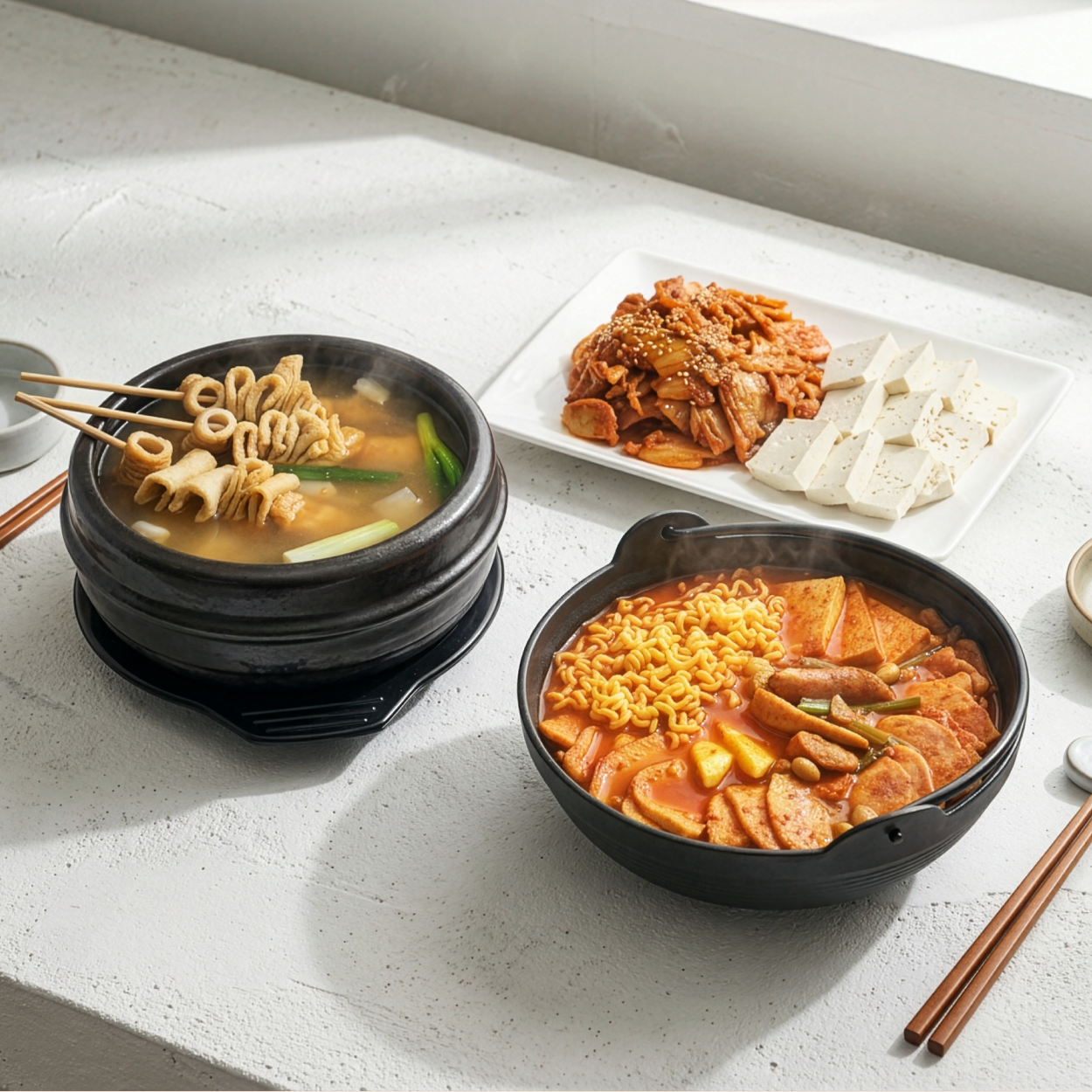 겨울철에 딱 좋은 술안주 3종 세트