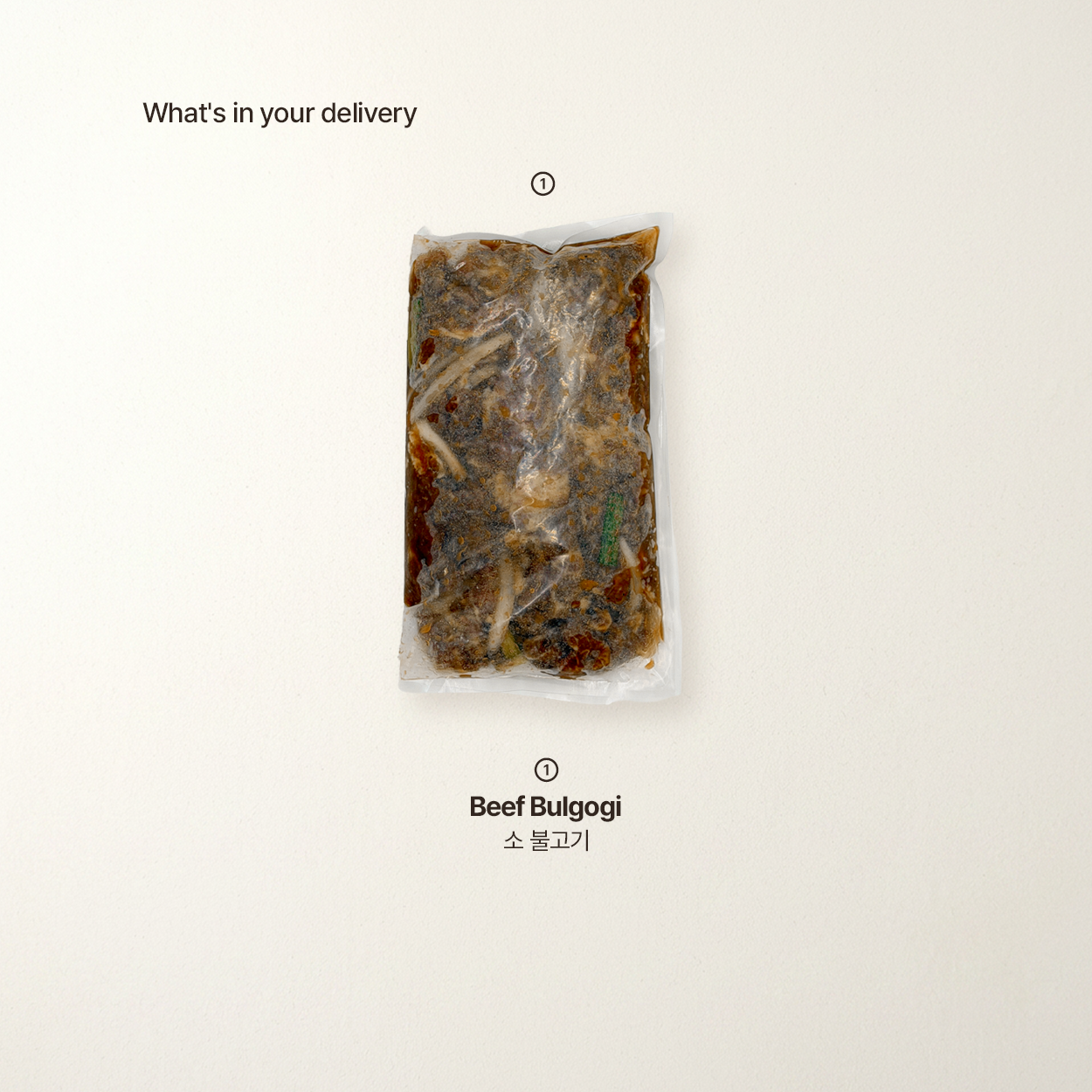 Bulgogi – Korean BBQ marinated beef, 1.5 lb | Banchan365