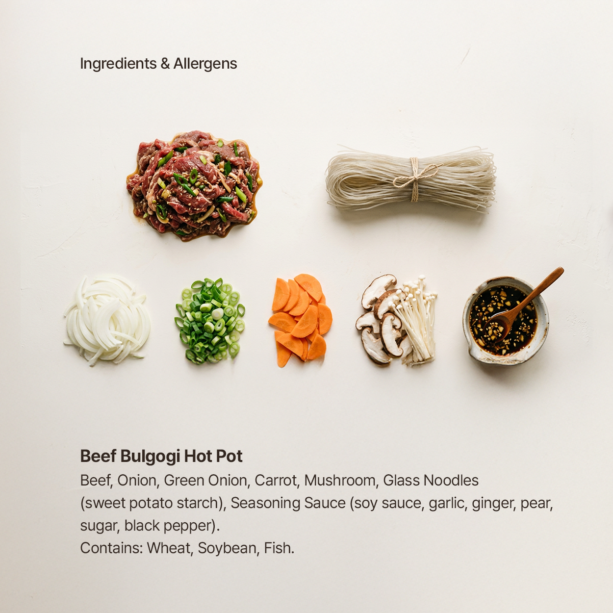 Beef Bulgogi Hot Pot