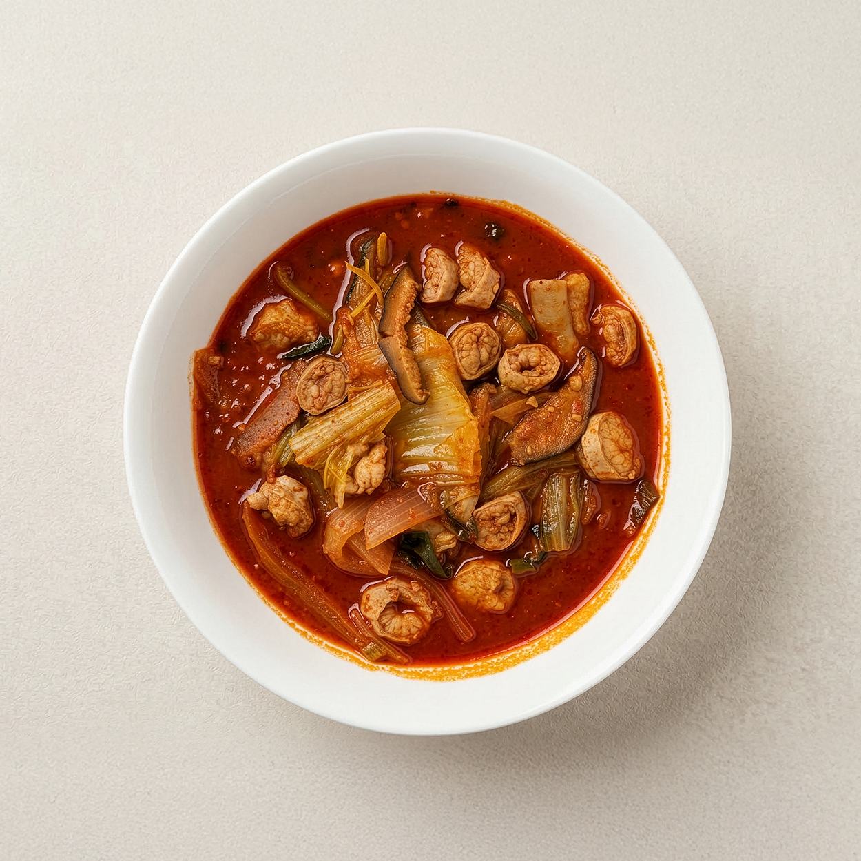 Beef Tripe and Large Intestine Stew