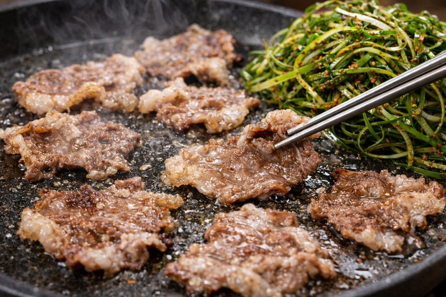 반찬 365 앵거스 차돌박이 구워진 - Angus Brisket cooked | Banchan 365