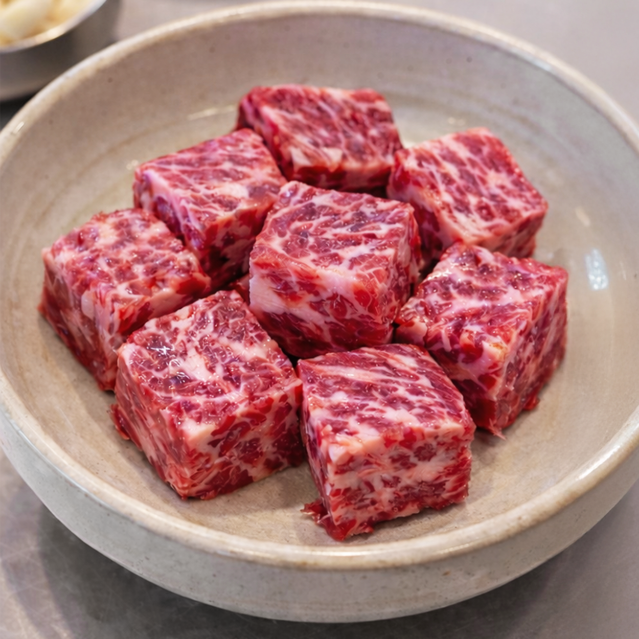 반찬 365 깍둑 프라임 꽃살 말돈 소금 - Prime Cube Short Rib maldon Sea salt | Banchan 365