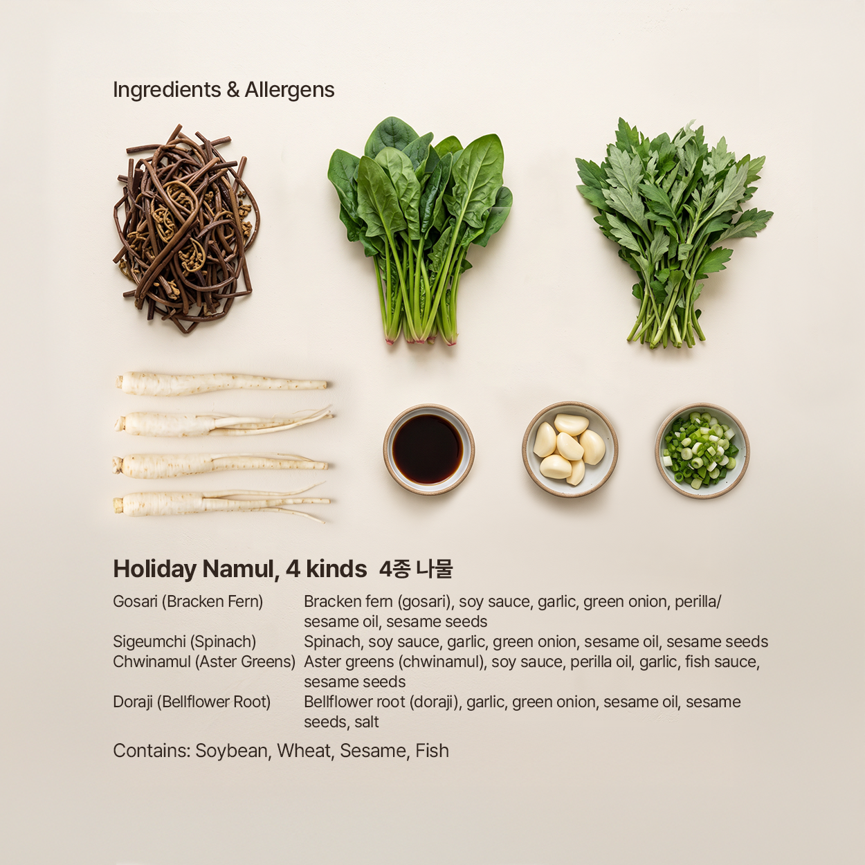 Chuseok Hangawi Feast Set (Serves 4)