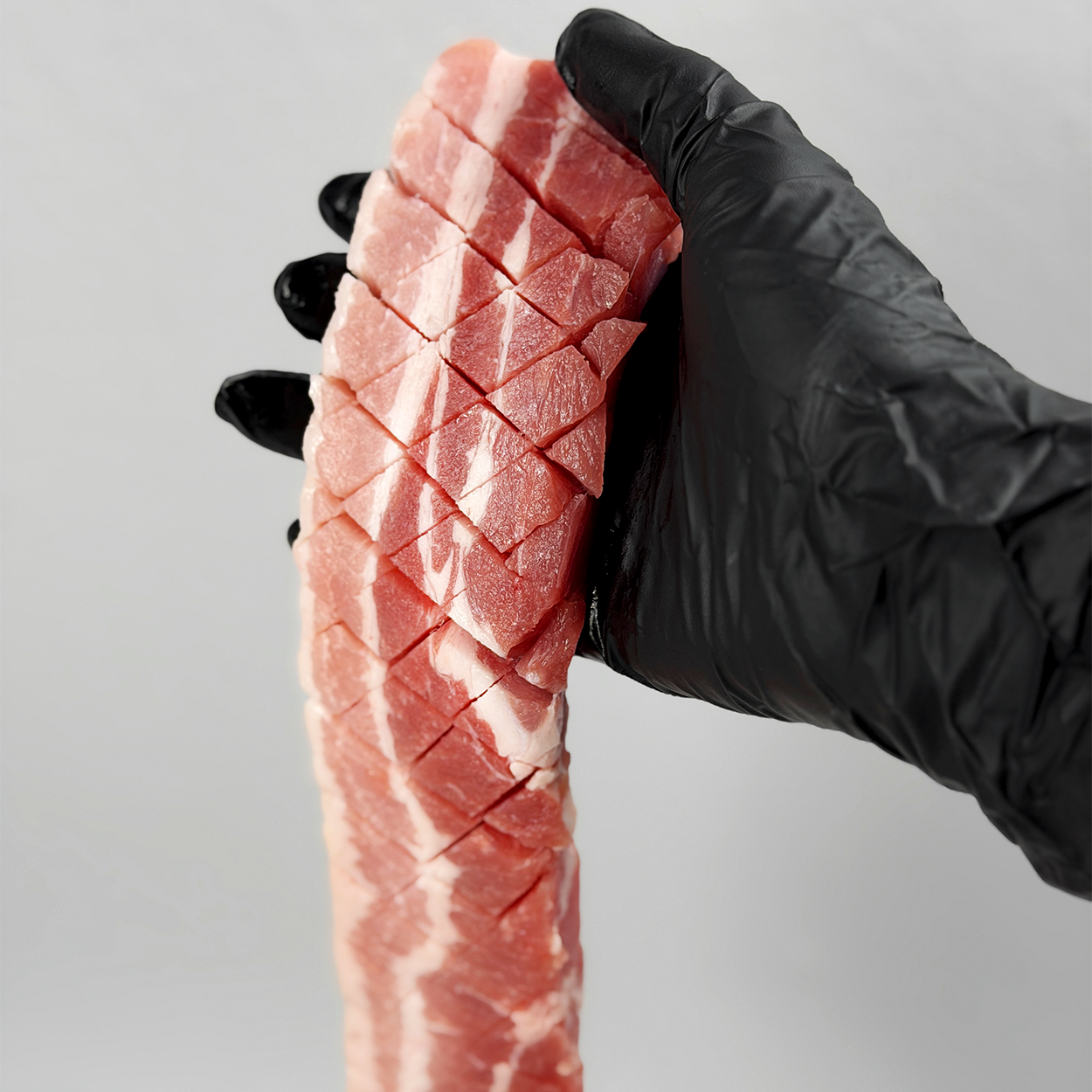 반찬 365 두툼한 버크셔 삼겹살 칼집 디테일 - Knif Cut Pork Belly cut detail | Banchan 365