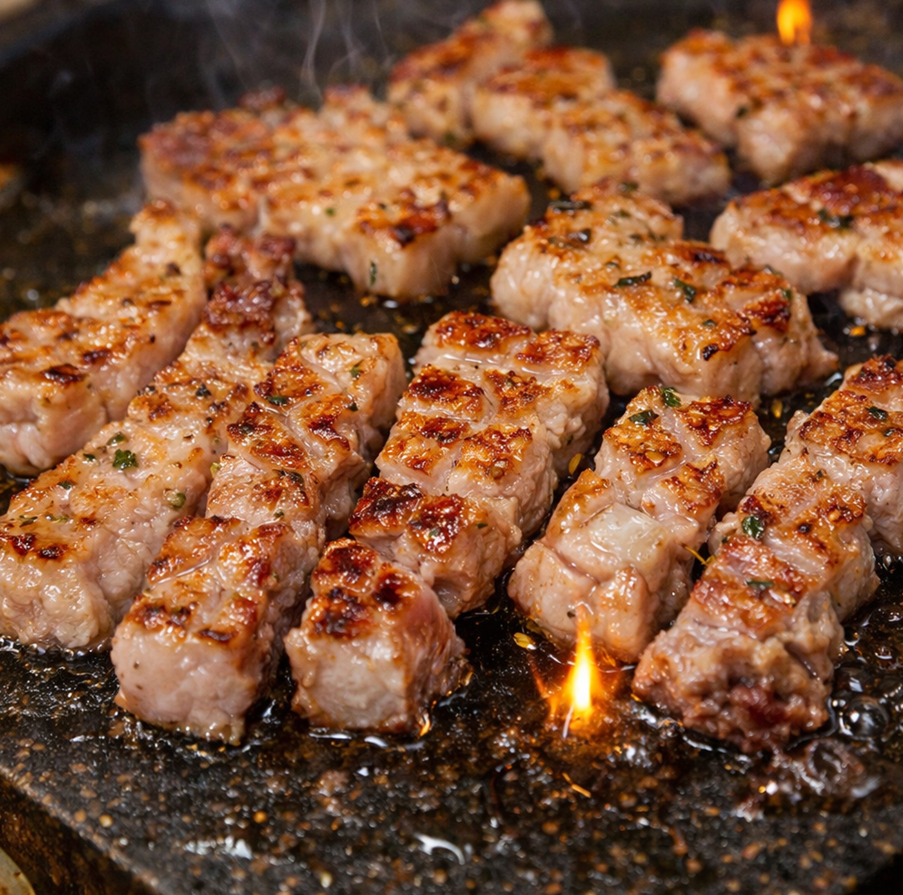 두툼한 버크셔 칼집 삼겹살 1.5LB