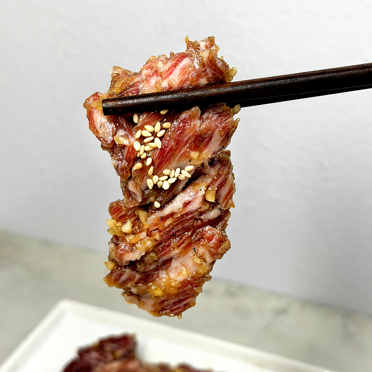 반찬 365 프라임 꽃살 주물럭 고기 디테일 - Prime Marinated Short Rib beef detail | Banchan 365