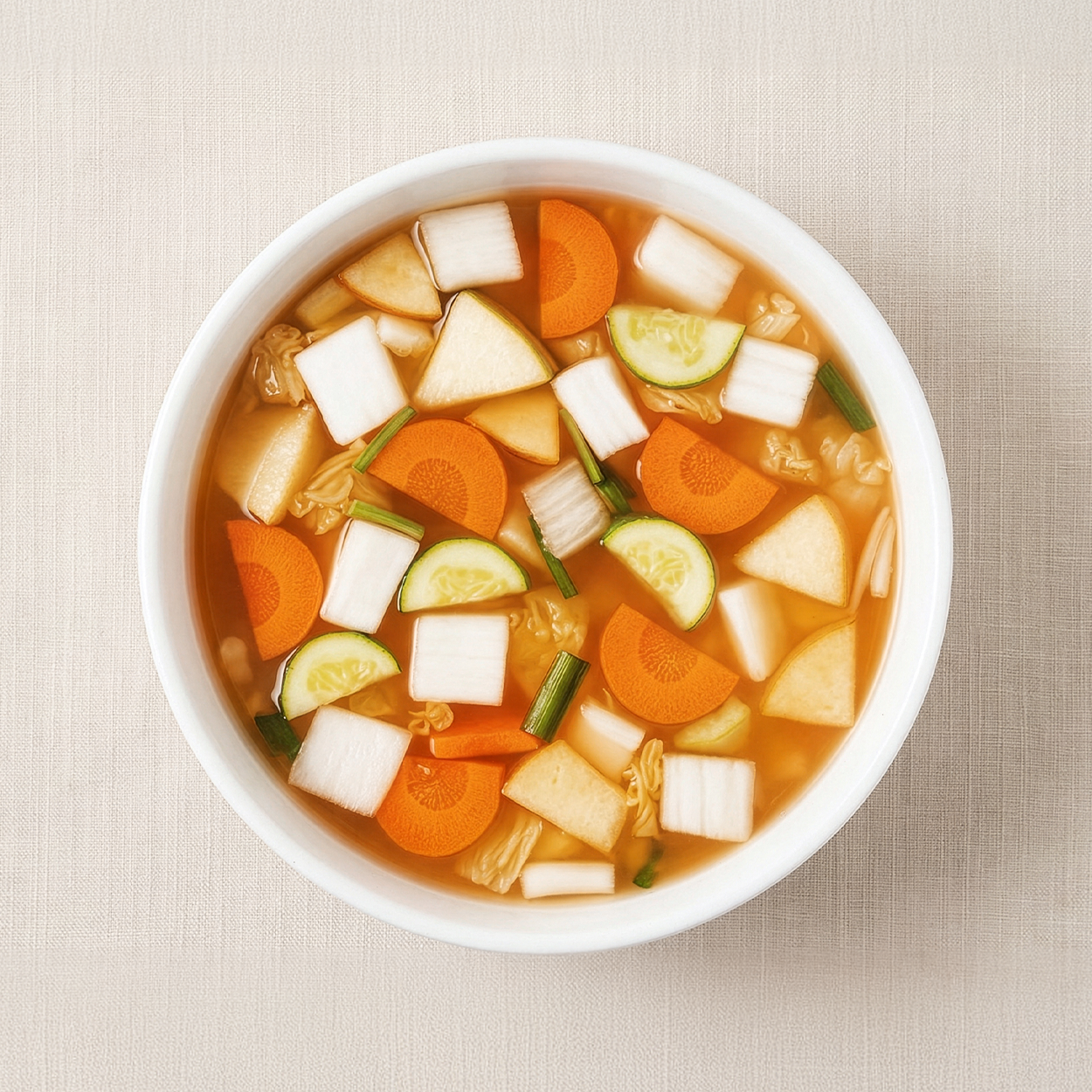 Banchan 365 Radish Kimchi, ready to serve