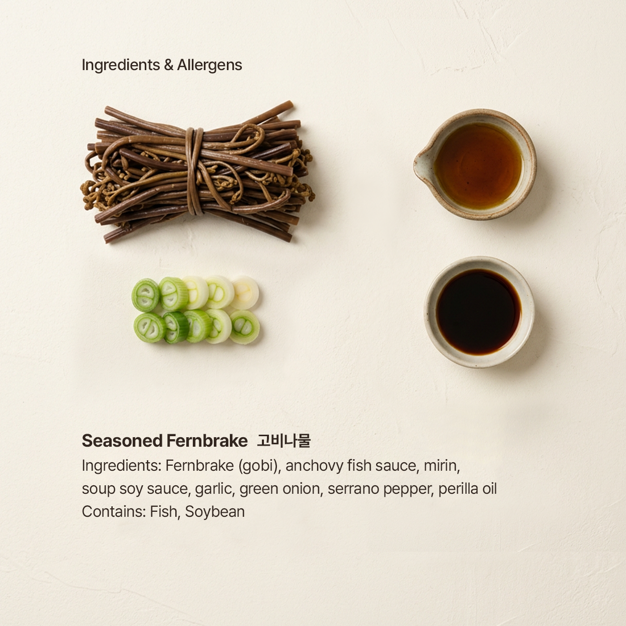 Gobi-namul – Korean seasoned fernbrake | Banchan365