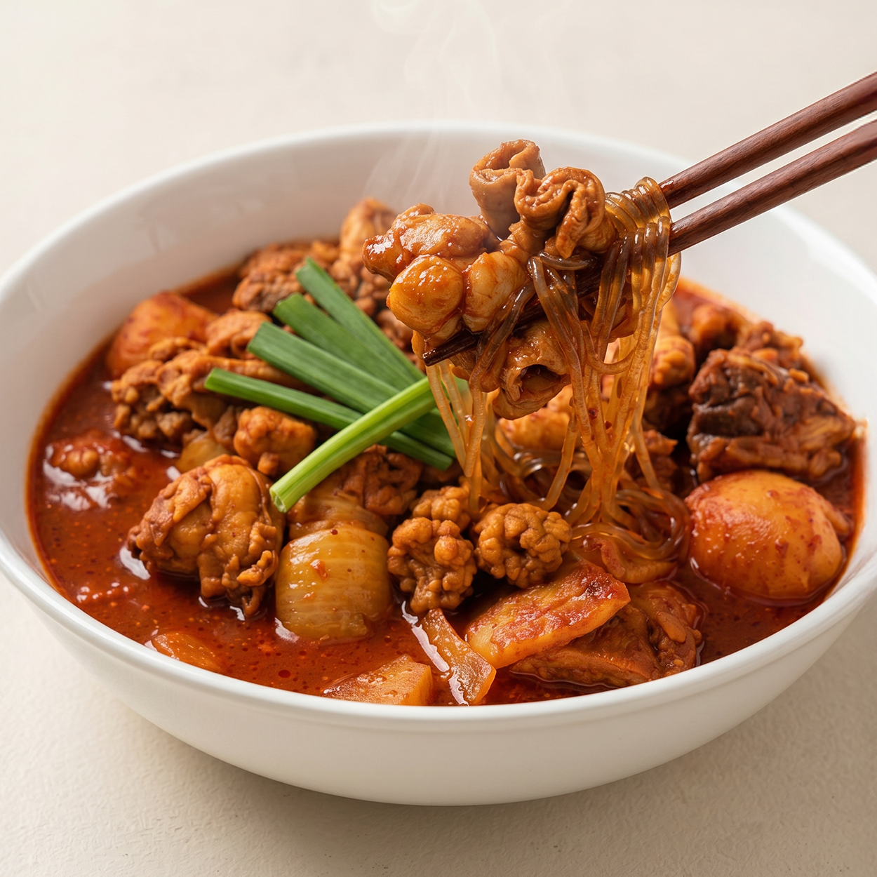 Gopdori-tang – Korean spicy chicken stew with offal | Banchan365