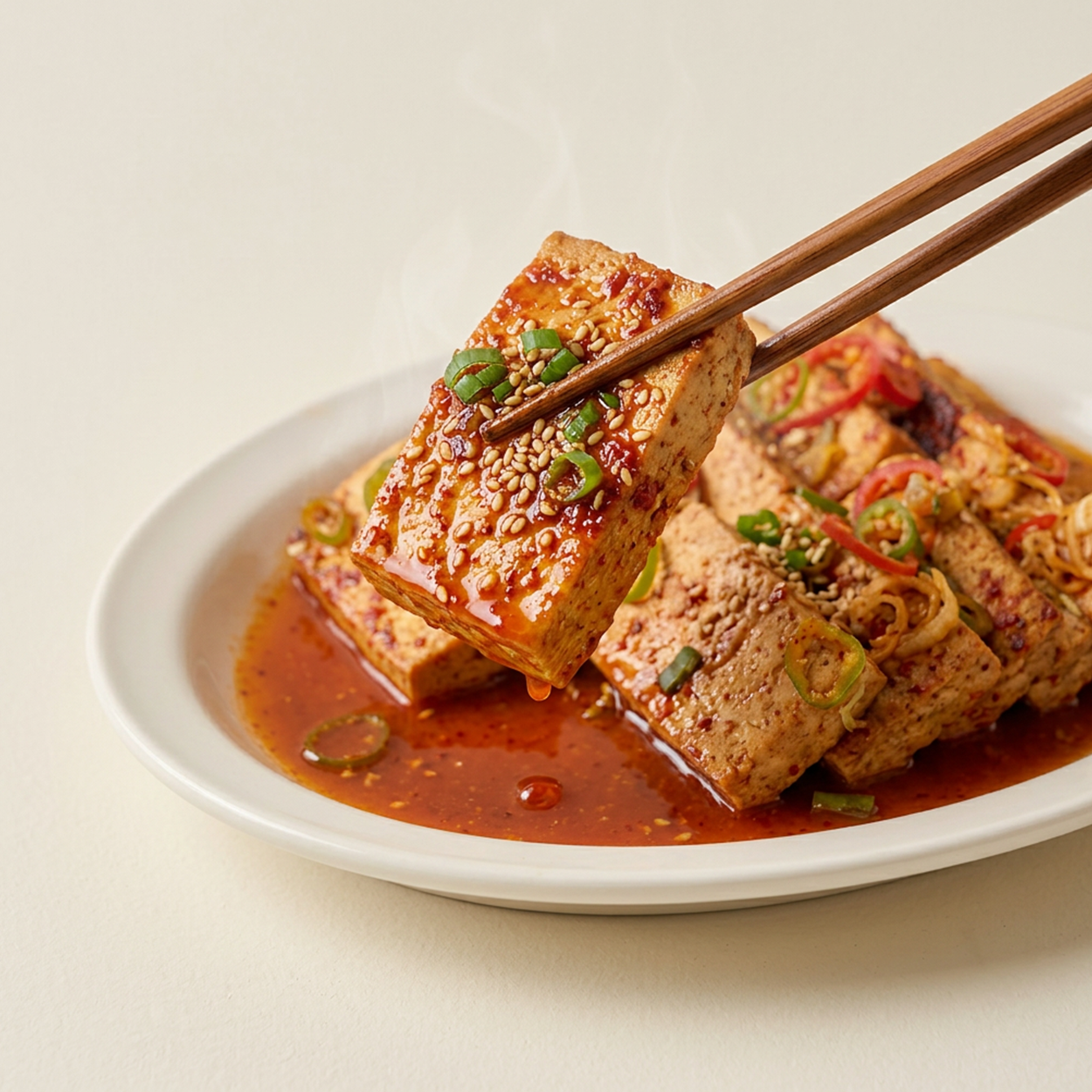 Spicy Braised Tofu