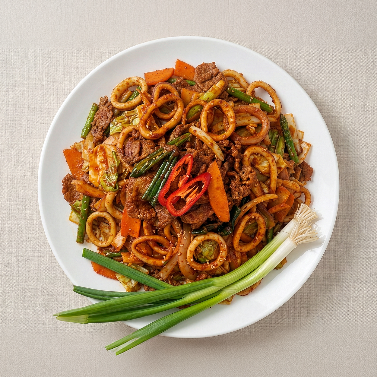 Squid and Pork Belly Bulgogi(Ready to Eat)