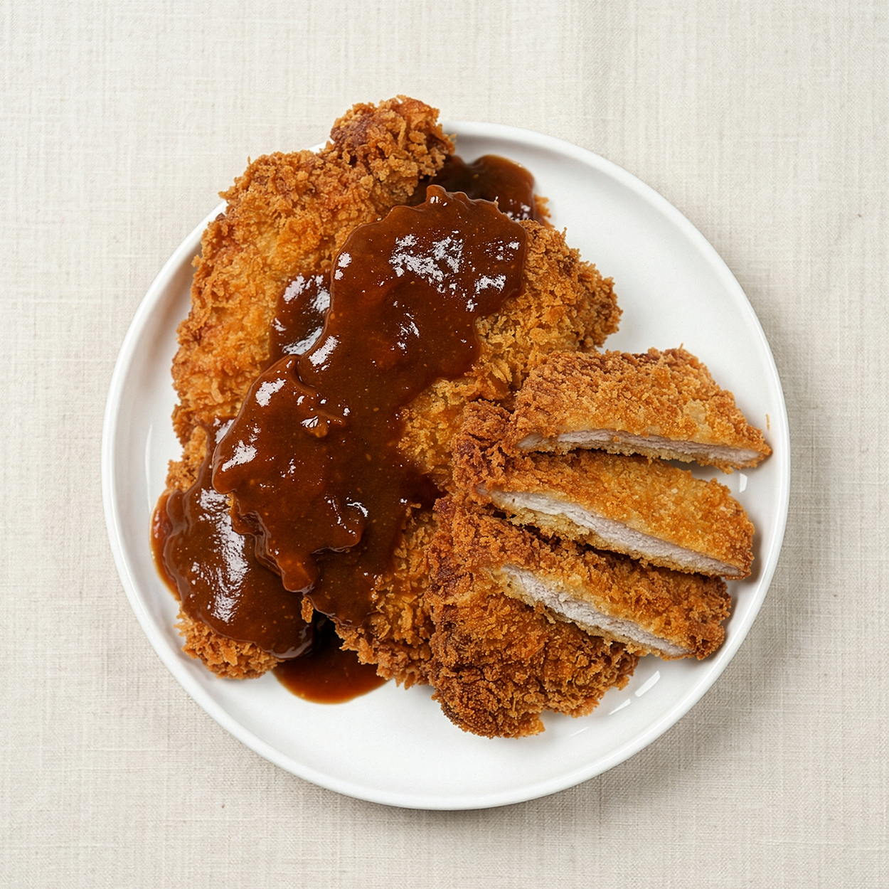 Banchan 365 Thick House made Pork Katsu, ready to serve