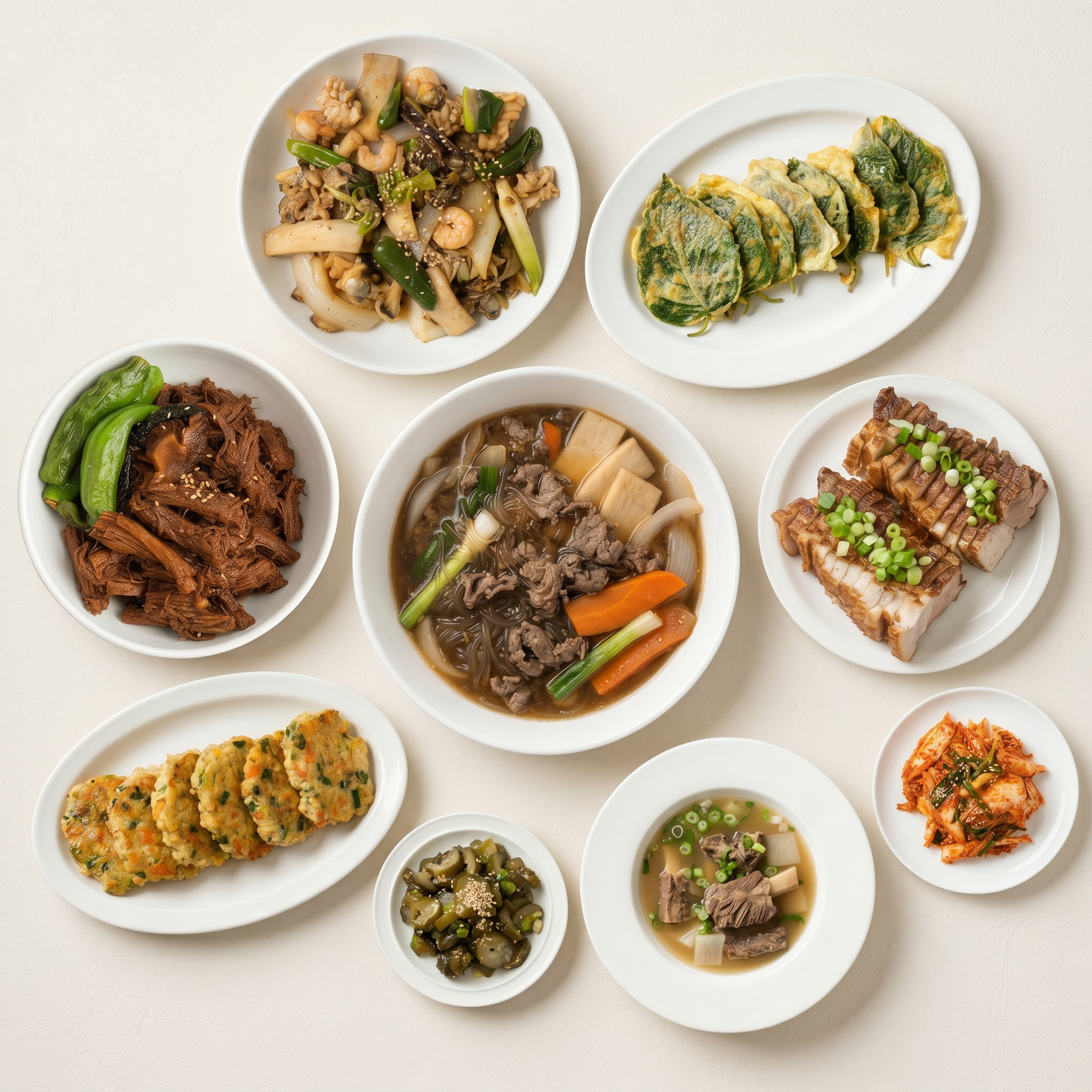 Korean best-seller meal set B (top picks, banchan) | Banchan365