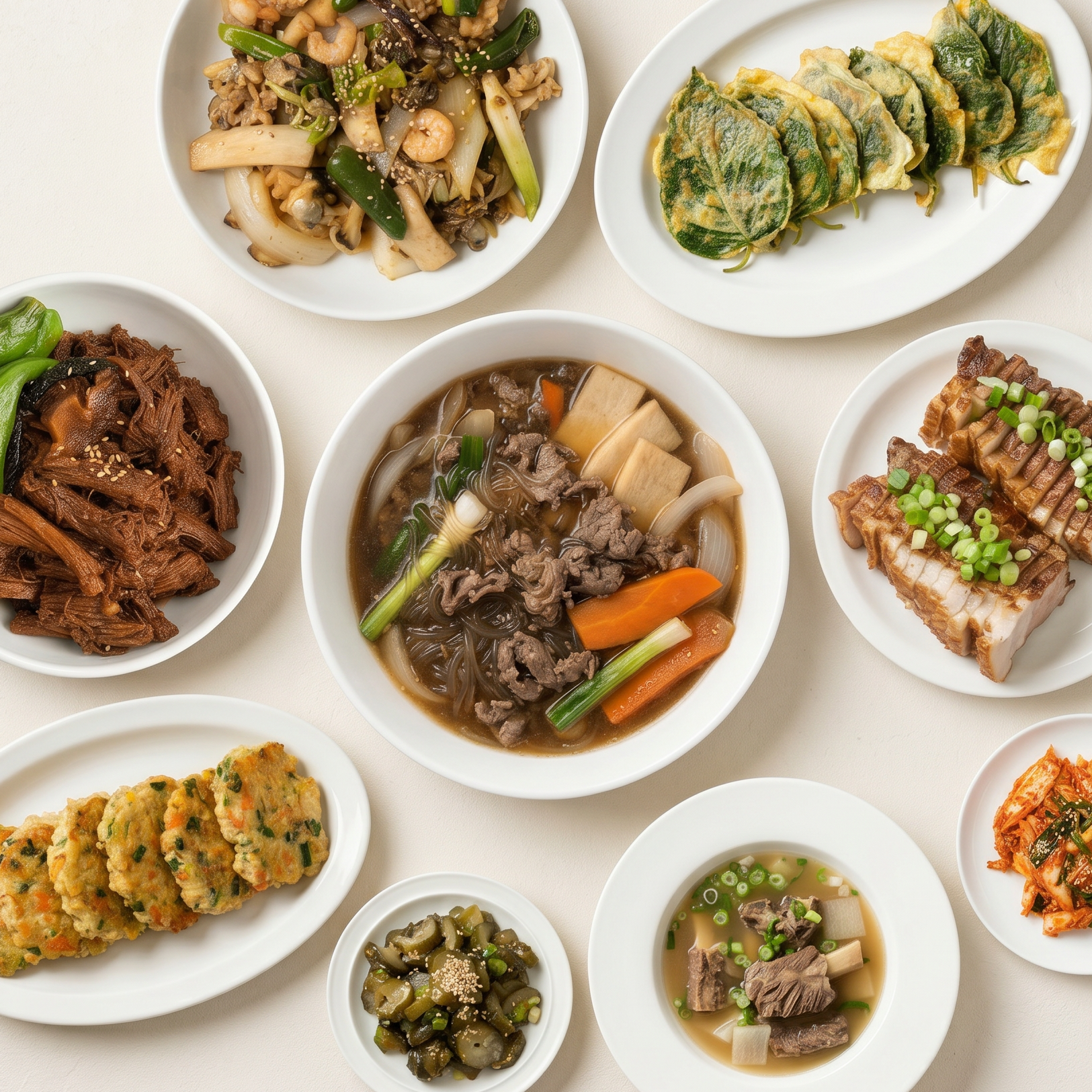 Korean best-seller meal set B (top picks, banchan) | Banchan365