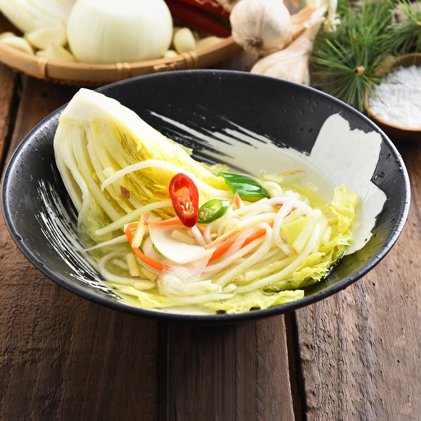 (저염) 백김치(소포장) - 셰프가 직접만든 반찬 전문몰