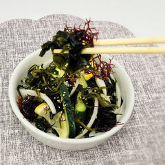 Assorted seaweed salad