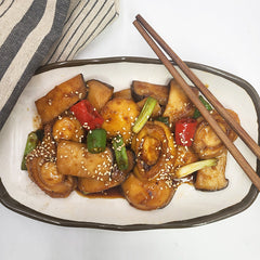 Abalone mushrooms stewed in soy sauce (9 pieces)