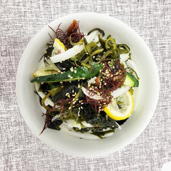 Assorted seaweed salad