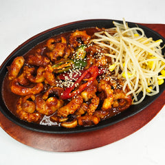 Spicy Stir-Fried Octopus & Pork Belly