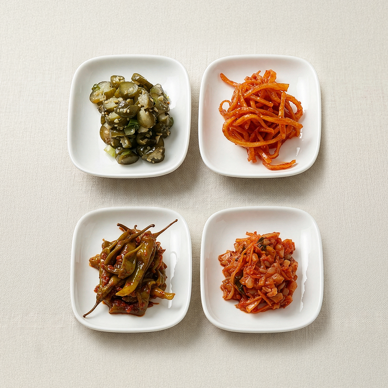 Banchan 365 4 Side Dishes Set, ready to serve