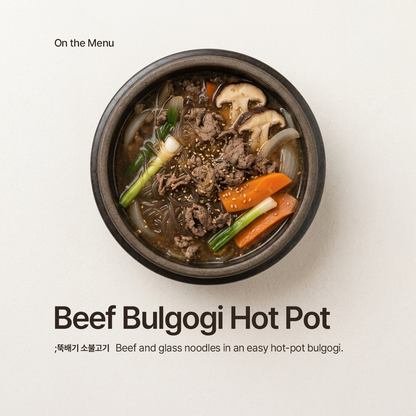 Beef Bulgogi Hot Pot