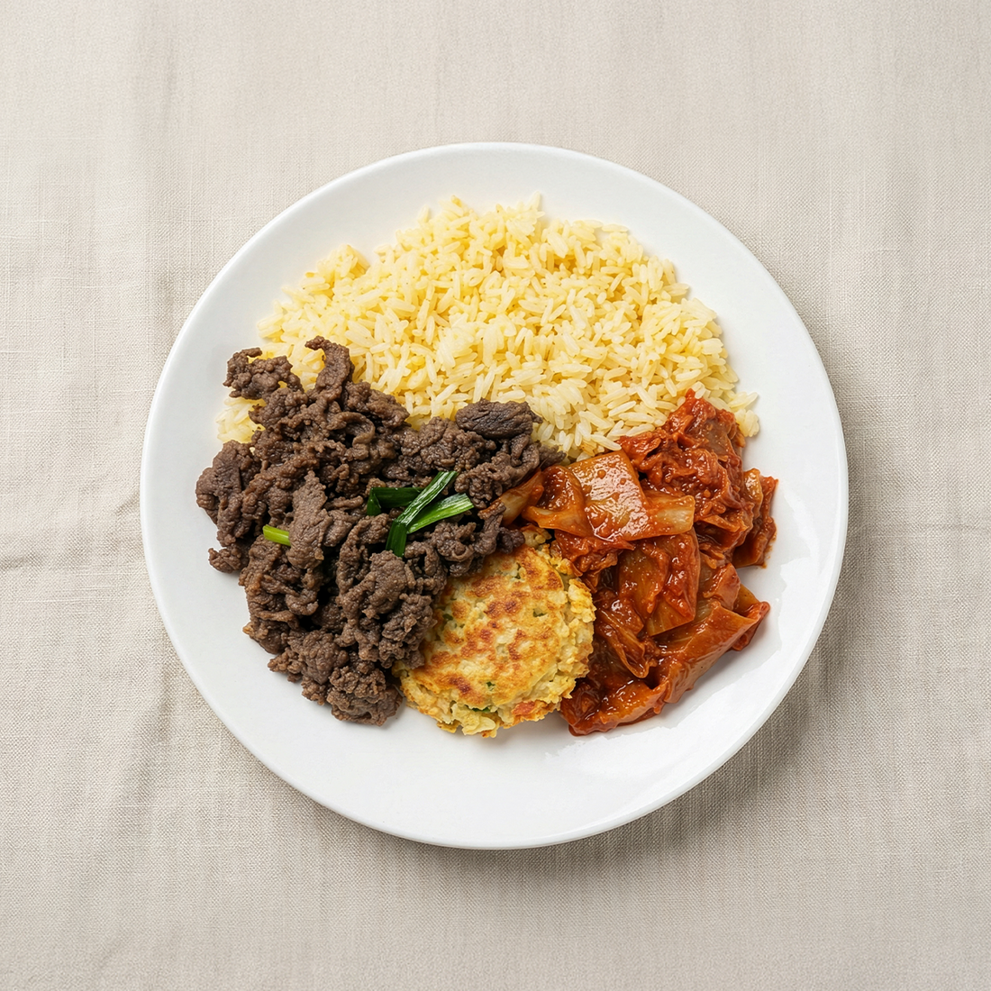 소 불고기 냉동 도시락