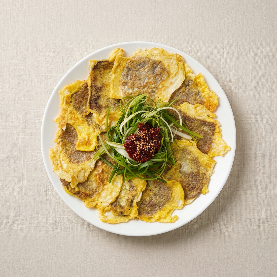 소고기 육전과 파무침