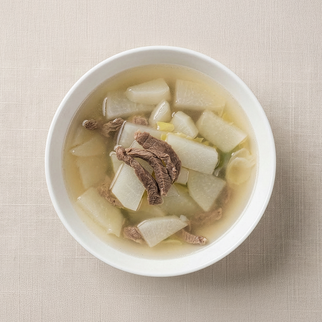 Banchan 365 Beef Radish Soup, ready to serve