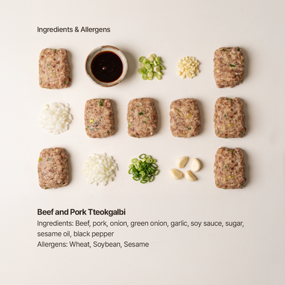 Beef and Pork Tteokgalbi
