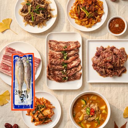 [추석] 패밀리 고기세트 (고기 5종 7.5LB)