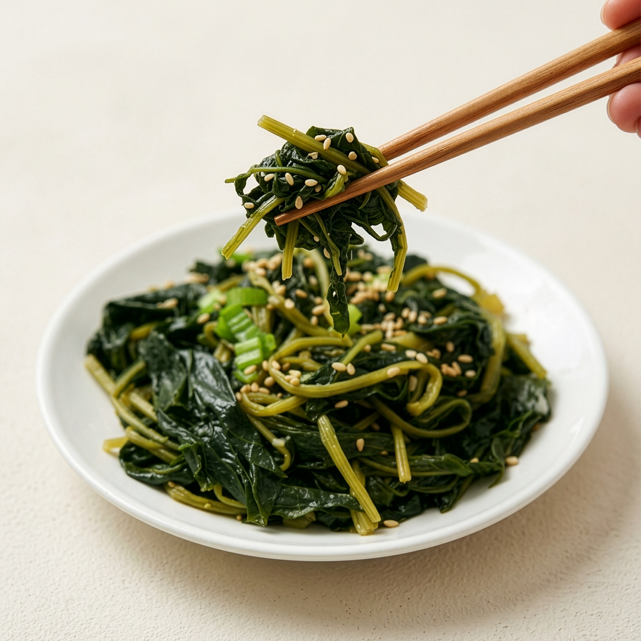 Chwinamul – Seasoned Aster Greens