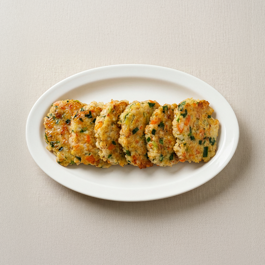 게맛살 새우 야채전