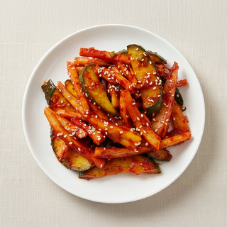 Oi-Doraji Muchim – Cucumber & Bellflower Root Salad