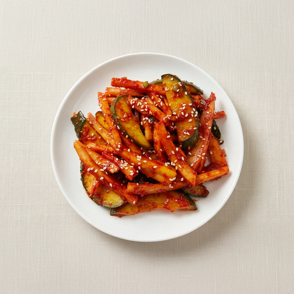 오이도라지 무침(소가족용)