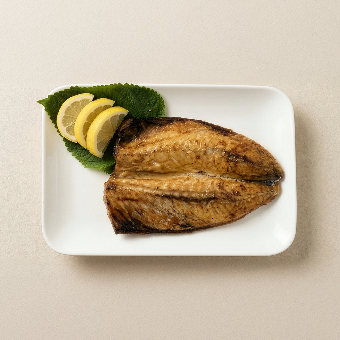 Banchan 365 Grilled Mackerel, ready to serve