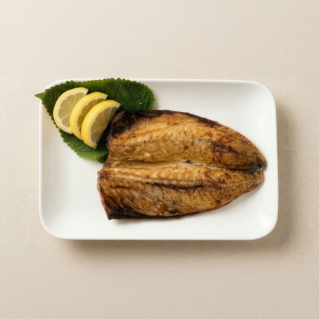 Banchan 365 Grilled Mackerel, ready to serve