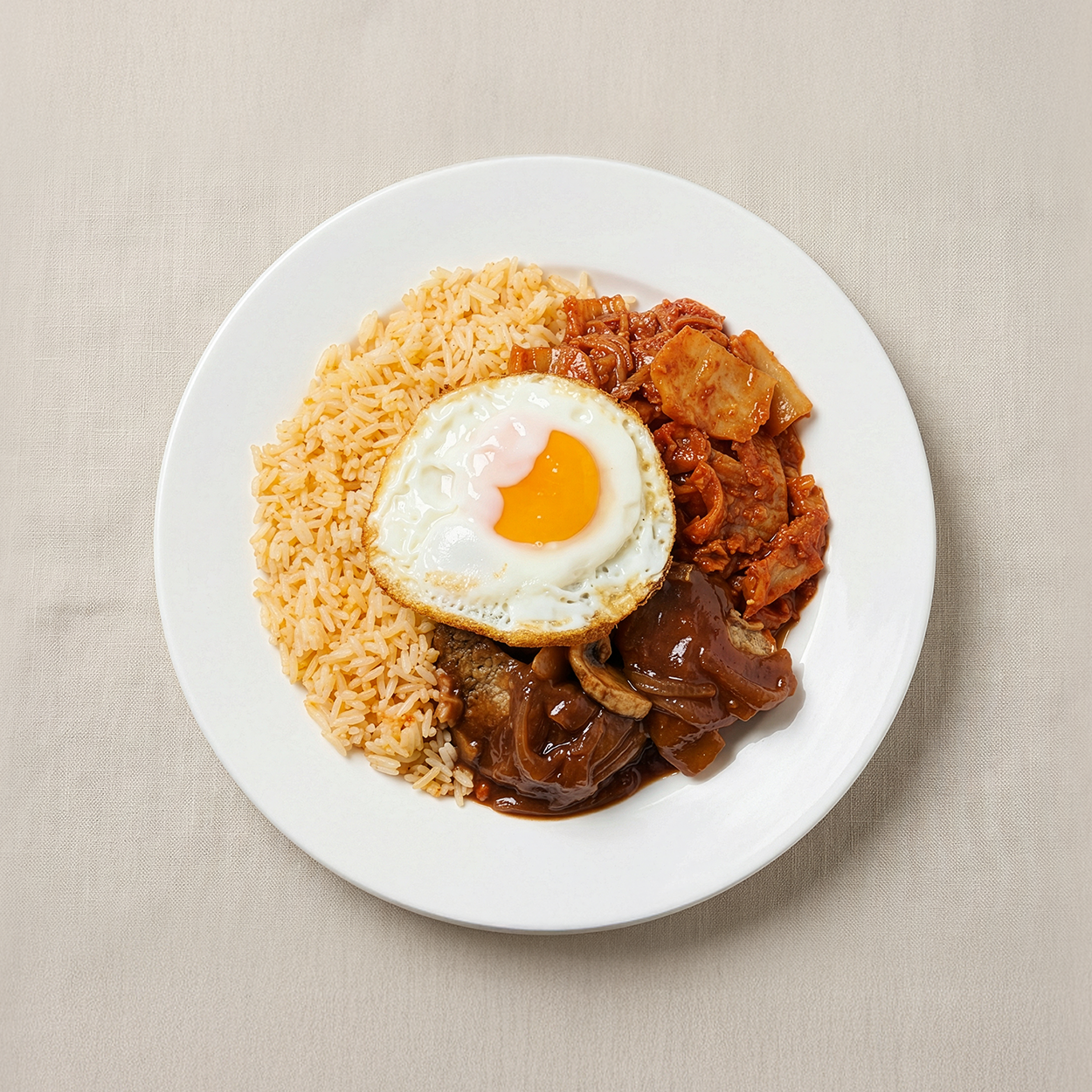 Hamburg Steak Frozen Lunch Box