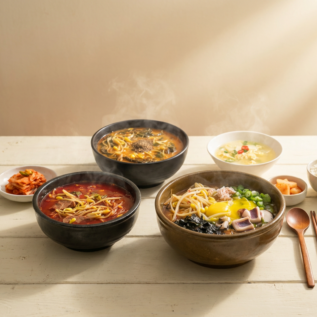 해장용 속풀이 국 4종세트