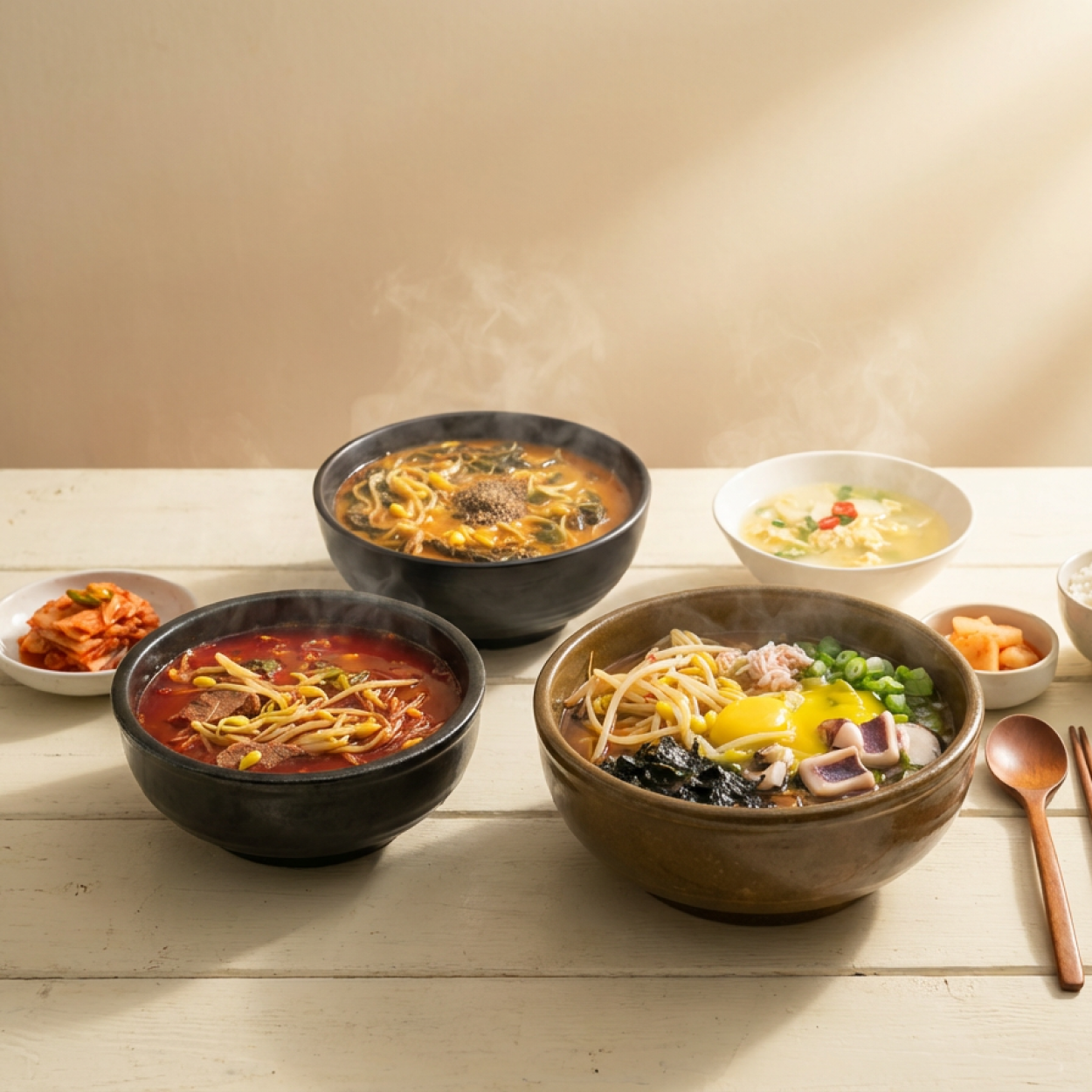 해장용 속풀이 국 4종세트