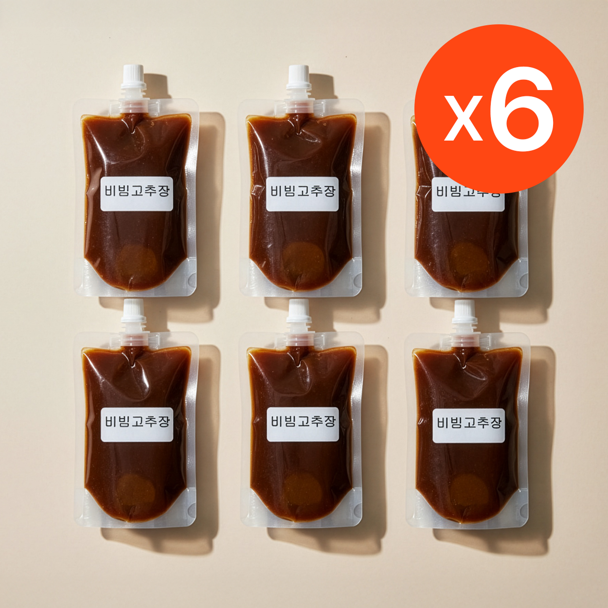 반찬 365 수제 새콤달콤 고추장 소스 x6 - House made Gochujang Sauce x6 | Banchan 365