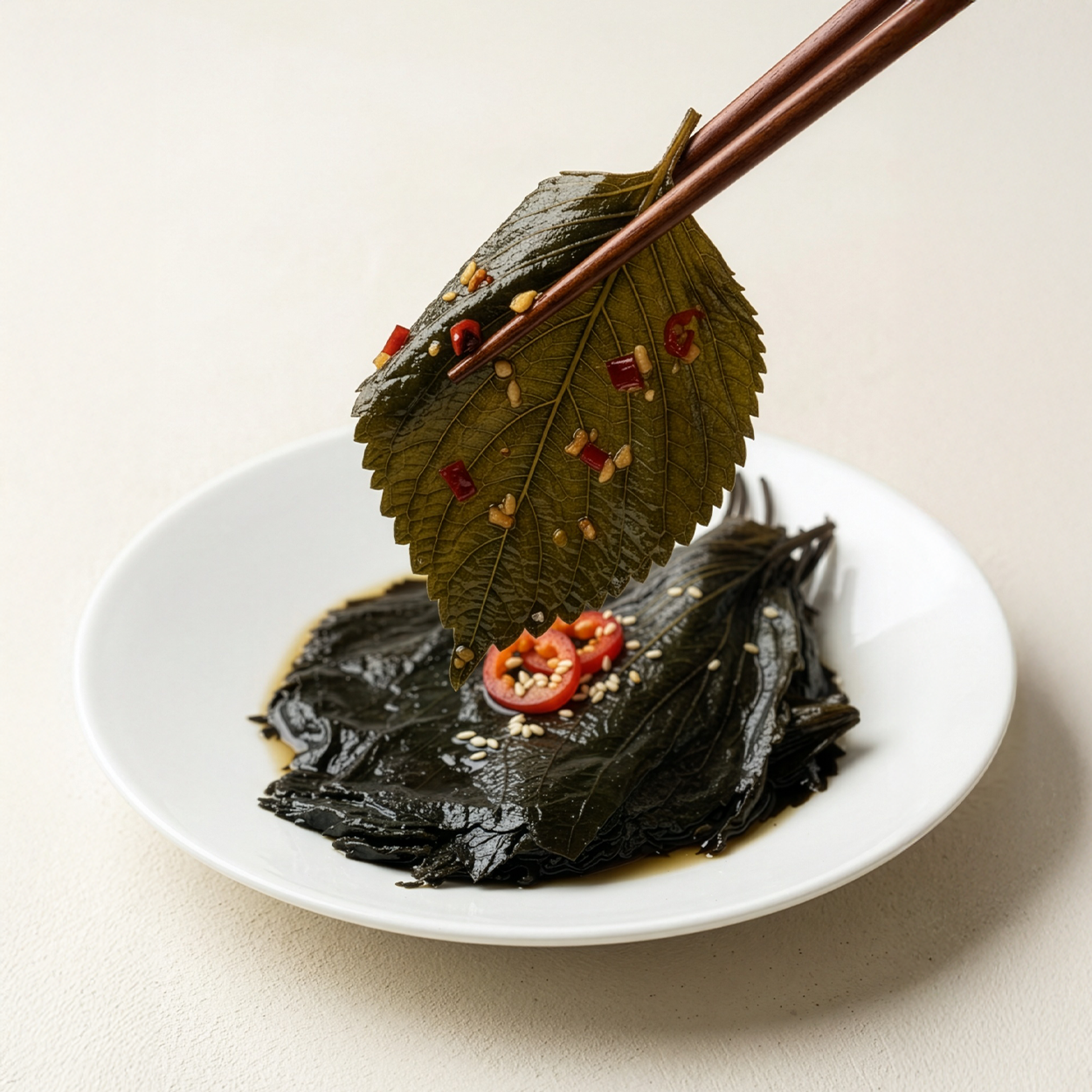 간장 깻잎절임