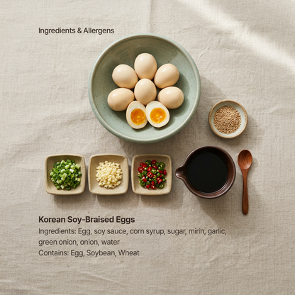 Soy-Braised Eggs