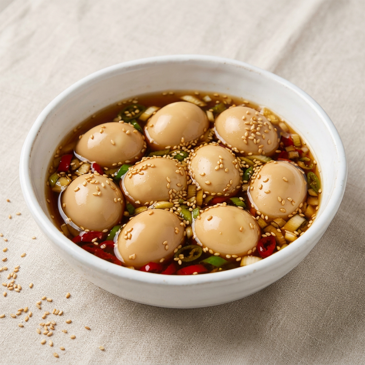 Soy-Braised Eggs