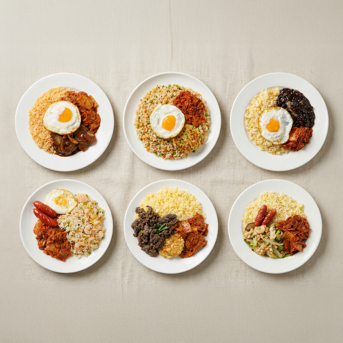 알뜰 냉동 도시락 주간 6종 Set A