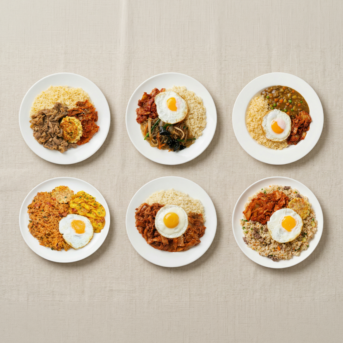 알뜰 냉동 도시락 주간 6종 Set B