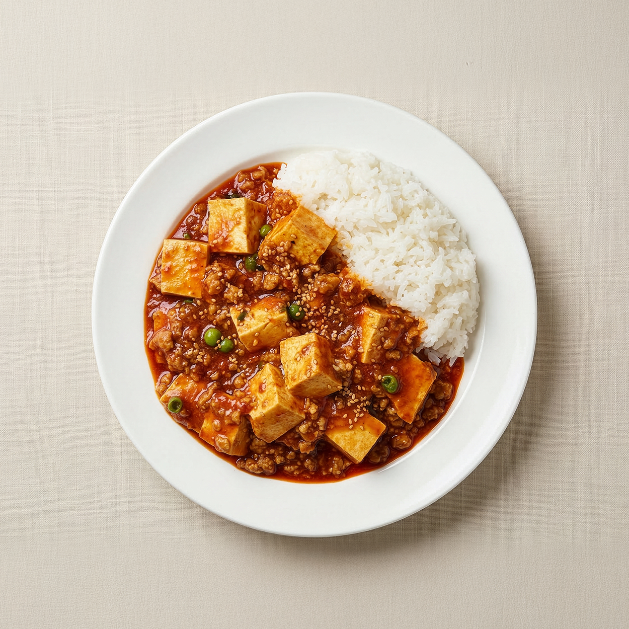 Banchan 365 Mapo Tofu, ready to serve