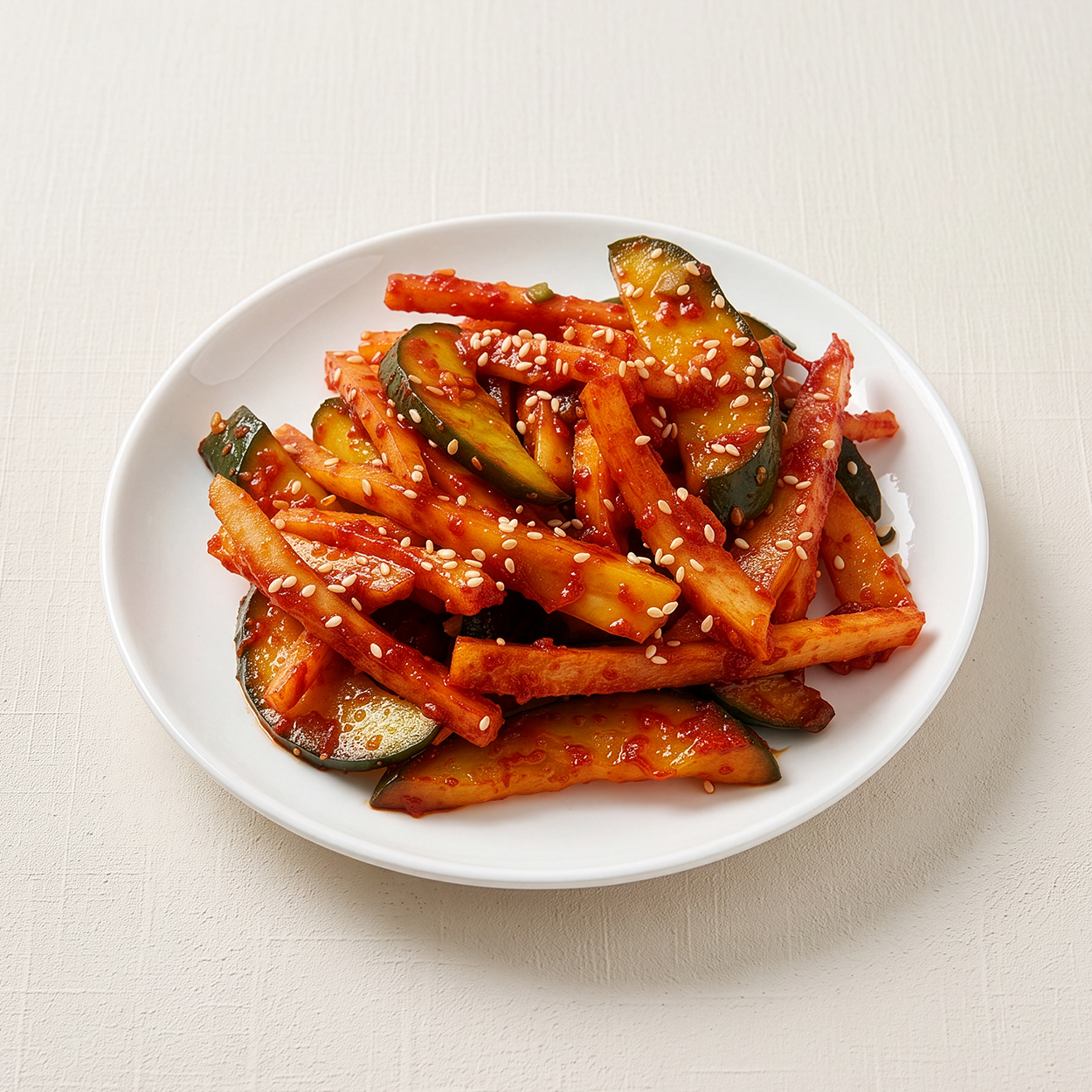 Oi-Doraji Muchim – Cucumber &amp; Bellflower Root Salad