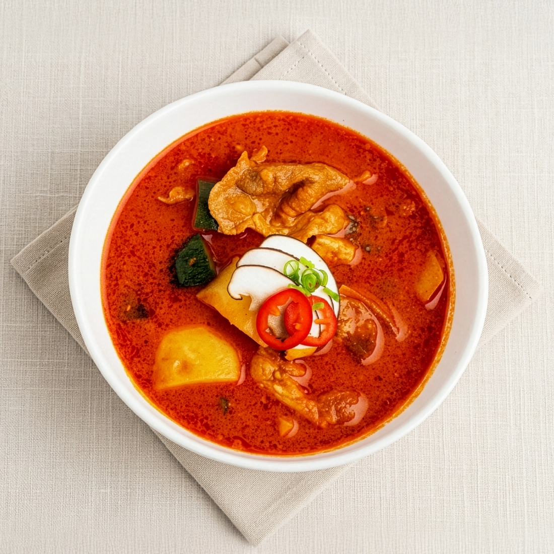 Spicy Pork Gochujang Stew